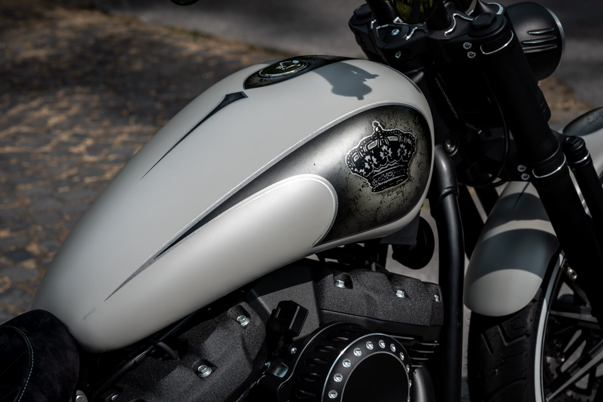 Thunderbike Radical Queen • Harley-Davidson FXBB Street Bob Umbau